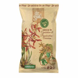 Dr.Soil natürliches Substrat für Cymbidium und pseudobulbous Orchideen in 1L Beutel